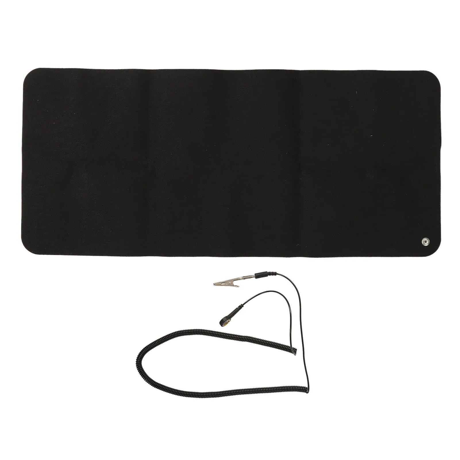 Large 30x68 cm PU Leather Grounding Mat - Multifunctional Earthing Pad for Desk Use